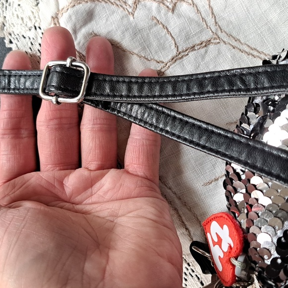 Cute Ty Kitty Cat Flip sequin purse - Picture 11 of 11